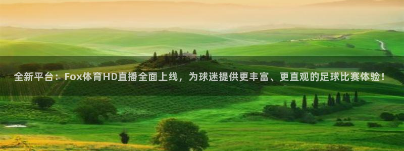 柠檬体育在线观看：全新平台：Fox体育HD直播全面上线，为球迷提供更丰富、更直观的足球比赛体验！