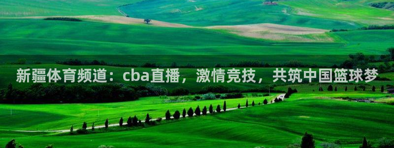 柠檬直播间：新疆体育频道：cba直播，激情竞技，共筑中国篮球梦